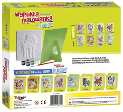 WYPUKŁA MALOWANKA KUCYK ISLANDZKI GRA MEMO  MIRAGE