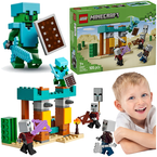 LEGO MINECRAFT PUSTYNNY PATROL ZŁOSADNIKÓW RYCERZ WYRZUTNIE FIGURKI 21267