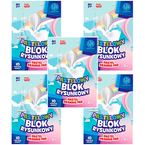 BLOK RYSUNKOWY PASTELOWY KOLOROWY ASTRA A4 10 KARTEK 80g SZKOLNY - 5 sztuk