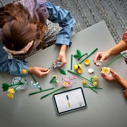 LEGO BOTANICALS KWIATY SŁONECZNY BUKIET ŻÓŁTYCH KWIATÓW 373 EL. 10347
