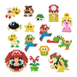 AQUABEADS KORALIKI SUPER MARIO ZESTAW KREATYWNY W PUDEŁKU 2500 KORALIKÓW
