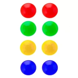 MAGNESY DO TABLIC LODÓWKI BIUROWE OFFICE PRODUCTS MOCNE OKRĄGŁE 20mm 8 szt.