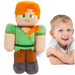 MINECRAFT PLUSZAK MASKOTKA ALEX PRZYTULANKA PIXELE MIĘKKA PLUSZOWA