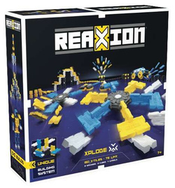 GRA ZRĘCZNOŚCIOWA REAXION XPLODE DOMINO KLOCKI KONSTRUKCYJNE BUDOWANIE
