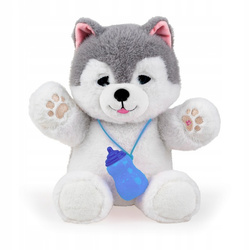 PIESEK INTERAKTYWNY HUSKY NAGRYWA ODTWARZA CZUJNIKI DOTYKU KOŁYSANKI DUMEL