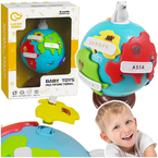 GLOBUS EDUKACYJNY UKŁADANKA ROZKŁADANY PUZZLE NAUKA GEOGRAFII DLA MALUCHA