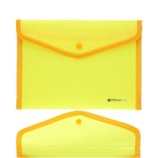 KOPERTA A5 NA DOKUMENTY TECZKA NA ZATRZASK PENMATE GRUBA LUX ŻÓŁTA