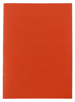 ZESZYT W PRZERYWANE LINIE A5 30 KARTEK NA ZAMÓWIENIE KREDOWY CZERWONY