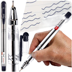 DŁUGOPIS ŻELOWY TRADYCYJNY ZE SKUWKĄ PENMATE FLEXI 0.7mm CZARNY