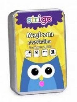 MAGICZNA PLASTELINA METALICZNA RÓŻOWA STRIGO