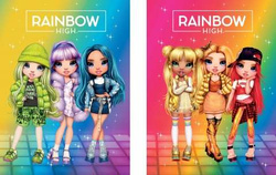 ZESZYT A5 3-LINIE 16 KARTEK LALKI RAINBOW HIGH
