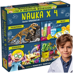 EKSPERYMENTY DLA DZIECI DOŚWIADCZENIA NAUKA X4 MAŁY GENIUSZ LISCIANI