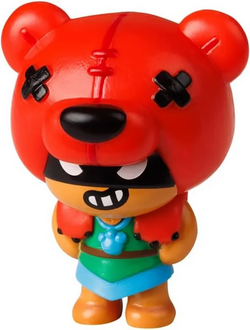 BRAWL STARS NITA FIGURKA KOLEKCJONERSKA POSTAĆ Z GRY ZADYMIARZ NIEDŹWIEDŹ