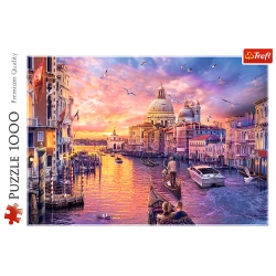 PUZZLE 1000 UROKI WENECJI WENECJA CANAL GRANDE WŁOCHY UKŁADANKA TREFL 10926