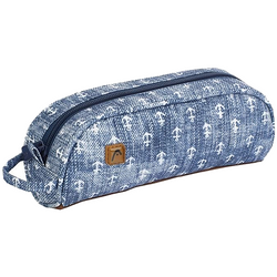 PIÓRNIK SZKOLNY SASZETKA JEDNOKOMOROWA HEAD HD-387 KOTWICE NIEBIESKI