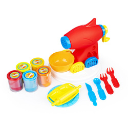 CIASTOLINA MASA PLASTYCZNA ZESTAW KREATYWNY MASZYNKA DO MAKARON SCENTOS