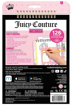 MAKE IT REAL NOTATNIK SZKICOWNIK DO PROJEKTOWANIA MODY PROJEKTANTKA FASHION