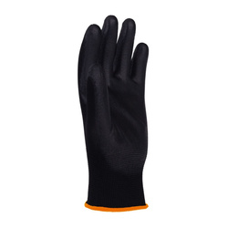 RĘKAWICE OCHRONNE DONAU CZARNE KAT II ROZMIAR 7 PRACA MECHANICZNA - 2 pary