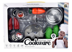 METALOWE AKCESORIA KUCHENNE + WARZYWA DO KROJENIA