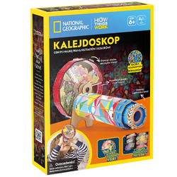 PUZZLE 3D KALEJDOSKOP ZESTAW KONSTRUKCYJNY NATIONAL GEOGRAPHIC CUBIC FUN
