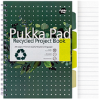 KOŁOZESZYT KOŁONOTATNIK PUKKA PAD LINIA B5/100 KARTEK PRZEKŁADKI ZIELONY