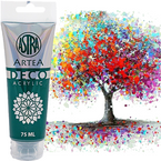 FARBA AKRYLOWA DECO ARTEA TUBKA ASTRA ZIELONY 75 ml