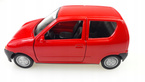 FIAT SEICENTO CZERWONY SAMOCHÓD METALOWY WELLY 1:34 KOLEKCJONERSKE AUTO