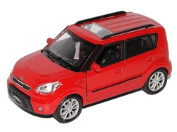 SAMOCHÓD METALOWY AUTO WELLY 1:34 - KIA SOUL RED