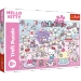 PUZZLE 300 ELEMENTÓW HELLO KITTY CUKIERKOWY ŚWIAT UKŁADANKA 23031 TREFL