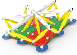 KLOCKI MAGNETYCZNE KONSTRUKCYJNE SUPERMAG CLASSIC PRIMARY 98 ELEMENTÓW