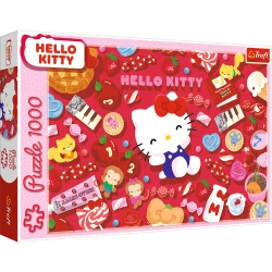 PUZZLE 1000 ELEMENTÓW HELLO KITTY KOT SŁODKI KOTEK UKŁADANKA TREFL 10920