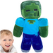 MINECRAFT PLUSZAK MASKOTKA ZOMBIE PRZYTULANKA PIXELE MIĘKKA PLUSZOWA 30 cm