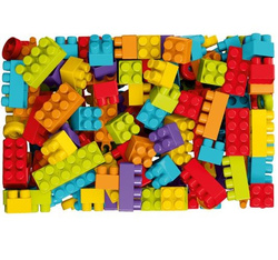 KLOCKI KONSTRUKCYJNE MAŁYCH GENIUSZY UKŁADANKA KREATYWNA 120 EL. ASKATO