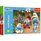 PUZZLE 30 ELEMENTÓW SMERFY SMERFETKA UKŁADANKA 18312 TREFL