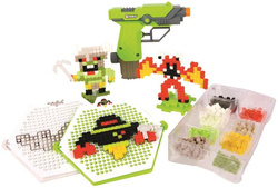 QIXELS KREATOR KOSTKI PIKSELE KORALIKI BLASTER 500