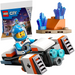 LEGO CITY SPACE KOSMICZNY LATAJĄCY MOTOCYKL KOSMOS FIGURKA SASZETKA 30663