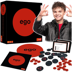 GRA PLANSZOWA TOWARZYSKA IMPREZOWA EGO KARTY Z PYTANIAMI TREFL 01298
