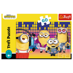 PUZZLE MINIONKI ROZRABIAJĄ 60 EL 17346 - TREFL