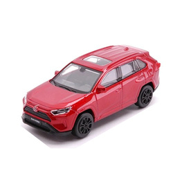 SAMOCHÓD METALOWY BBURAGO 1:43 TOYOTA RAV4 CZERWONY