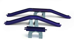 STACYJKOWO TORY SZYNY MOSTY TUNELE 12 ELEMENTÓW ROZBUDOWA - TOMY