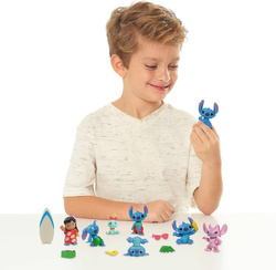 STITCH FIGURKI KOLEKCJONERSKIE ZESTAW FIGUREK 13 EL. LILO I STITCH DISNEY