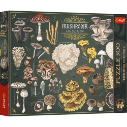PUZZLE 500 ELEMENTÓW FINDERS KEEPERS GRZYBY UKŁADANKA 37608 TREFL
