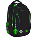 PLECAK SZKOLNY TRZYKOMOROWY LEKKI 20L ST.RIGHT BP-26 GREEN POWER UFO
