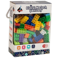 KLOCKI KONSTRUKCYJNE MAŁYCH GENIUSZY KOLOROWE BASIC 240 ELEMENTÓW ASKATO