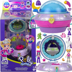 POLLY POCKET GWIEZDNY SPODEK KOSMICZNY PRZYGODA UFO LALECZKI MATTEL