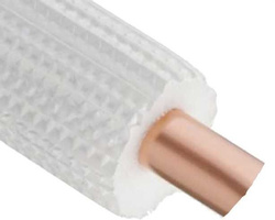 RURA MIEDZIANA W OTULINIE PREMIUM DO KLIMATYZACJI 3/8 i 5/8 CALA - 2 x 1 m