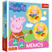 GRA PAMIĘCIOWA MEMOS MEMORY ŚWINKA PEPPA 3+ TREFL PARY