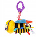 ZAWIESZKA DO WÓZKA SENSORYCZNA KOLOROWA PSZCZÓŁKA MAJA DZWONECZEK BALIBAZOO