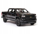 CHEVROLET SILVERADO 2017 CZARNY METALOWY SAMOCHODZIK KOLEKCJONERSKI WELLY