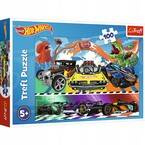 PUZZLE HOT WHEELS 100 EL PĘDZĄCE SAMOCHODY UKŁADANKA DL ADZIECI TREFL 16466